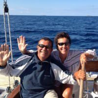 Johnny and Sandra (Volunteers for Round Sicily 2018)